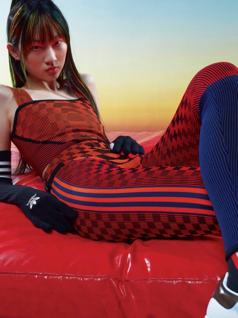RARE ADIDAS ORIGINALS X PAOLINA RUSSO LEGGINGS  US S/UK  8-10